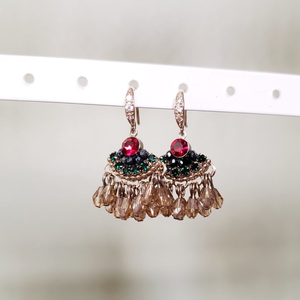 🔥SALE💫Silver Beaded Earrings